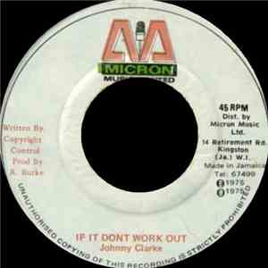 Johnny Clarke - If It Don't Work Out flac download