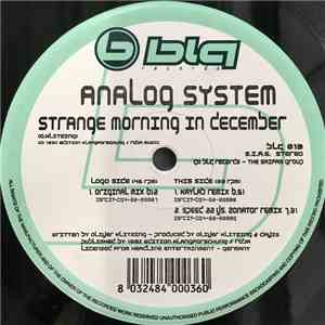 Analog System - Strange Morning In December flac download