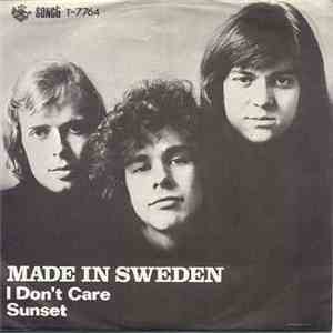 Made In Sweden - I Don't Care / Sunset flac download