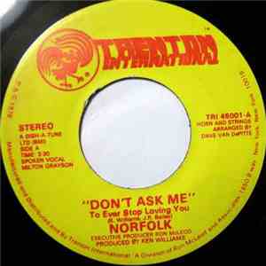 Norfolk - Don't Ask Me / Gift Wrap My Love flac download