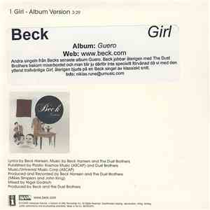 Beck - Girl flac download