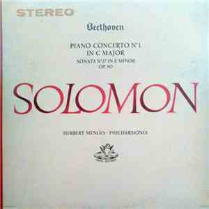 Beethoven, Solomon  ; Philharmonia Orchestra, Herbert Menges - Piano Concerto No. 1 • Sonata No. 27 flac download