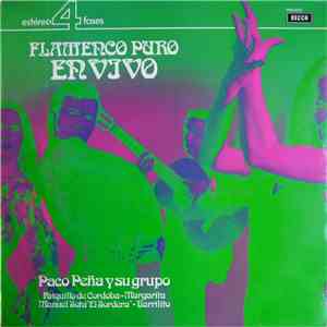 Paco Peña Y Su Grupo - Flamenco Puro "En Vivo" flac download
