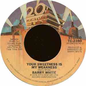 Barry White - Your Sweetness Is My Weakness flac download