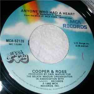 Cooper And Ross - Anyone Who Had A Heart / Only The Lonely flac download