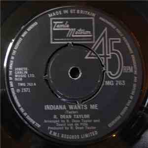 R. Dean Taylor - Indiana Wants Me flac download