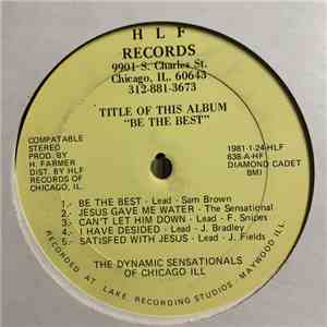 The Dynamic Sensationals - Title Of This Album "Be The Best" flac download
