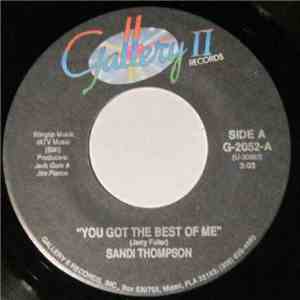 Sandi Thompson - You Got The Best Of Me flac download