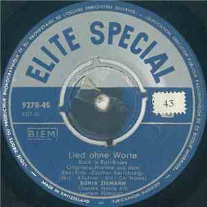 Sonja Ziemann / Das Hallotrio - Lied Ohne Worte / Ja, Ja, Die Liebe In Der Schweiz flac download