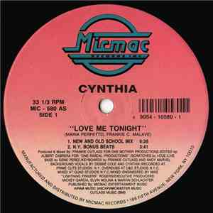 Cynthia - Love Me Tonight flac download