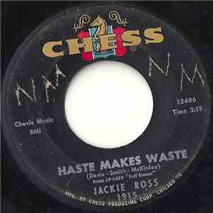 Jackie Ross - Haste Makes Waste / Wasting Time flac download