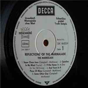 The Marmalade - Reflections Of The Marmalade flac download