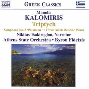 Manolis Kalomiris - Nikitas Tsakiroglou, Athens State Orchestra, Byron Fidetzis - Triptych flac download