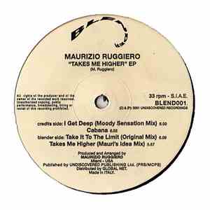 Maurizio Ruggiero - Takes Me Higher EP flac download