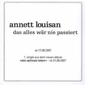 Annett Louisan - Das Alles Wär Nie Passiert flac download