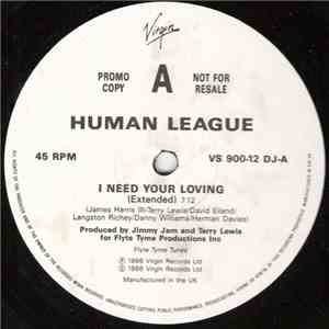 Human League - I Need Your Loving flac download