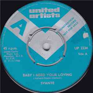 Svante - Baby I Need Your Loving / Just One Word From Me flac download