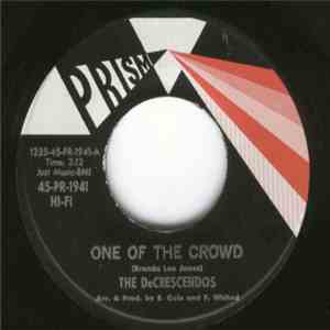 The DeCrescendos - One Of The Crowd / Water Of Love flac download