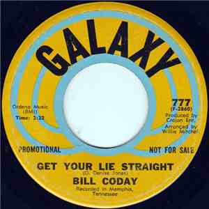 Bill Coday - Get Your Lie Straight flac download