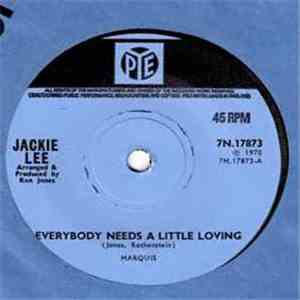 Jackie Lee  - Everybody Needs A Little Loving flac download