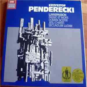 Krzysztof Penderecki - Lukaspassion (Passio Et Mors Domini Nostri Jesu Christi Secundum Lucam) flac download