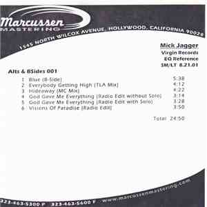 Mick Jagger - Alts & BSides flac download