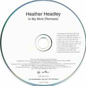 Heather Headley - In My Mind (Remixes) flac download