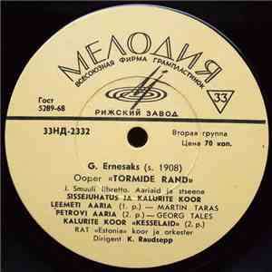 G. Ernesaks - Ooper «Tormide Rand» flac download
