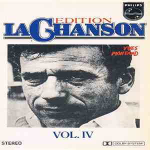Yves Montand - Edition La Chanson Vol. IV flac download
