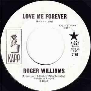 Roger Williams  - Love Me Forever flac download