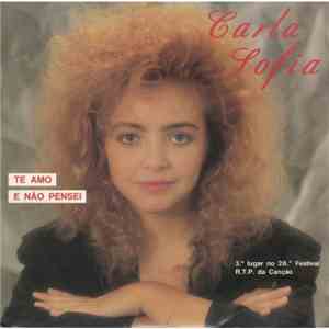 Carla Sofia - Te Amo E Não Pensei flac download