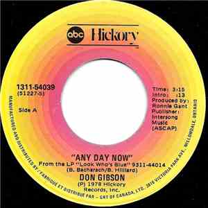 Don Gibson - Any Day Now flac download