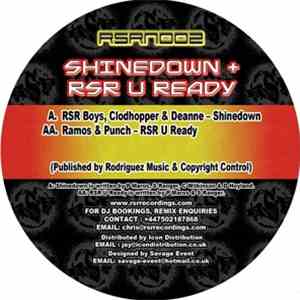 RSR Boys, Clodhopper & Deanne / Ramos & Punch - Shinedown + RSR U Ready flac download