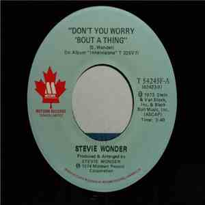 Stevie Wonder - Don't You Worry 'Bout A Thing flac download
