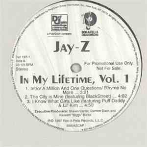 Jay-Z - In My Lifetime, Vol. 1 flac download