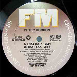 Peter Gordon - That Hat / The Day The Devil Comes To Getcha flac download