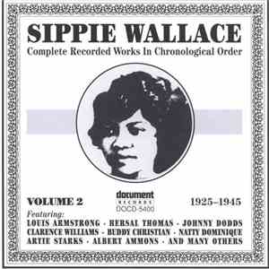 Sippie Wallace - Complete Recorded Works In Chronological Order, Volume 2, 1925-1945. flac download