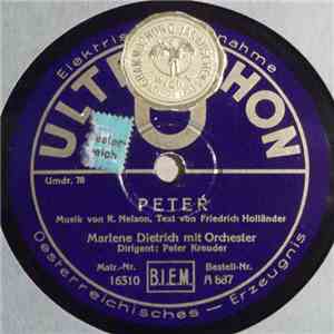 Marlene Dietrich - Peter / Jonny flac download