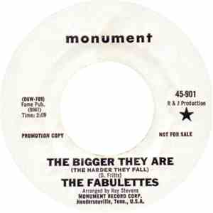The Fabulettes - Mister Policeman / The Bigger They Are (The Harder They Fall) flac download