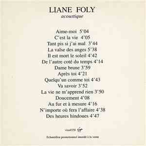 Liane Foly - Acoustique flac download