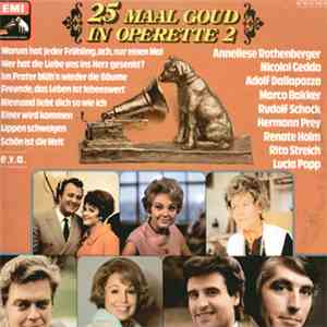 Various - 25 Maal Goud In Operette 2 flac download