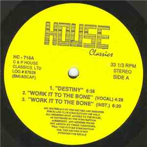 Various - Destiny / Work It To The Bone / Dance You Mutha flac download