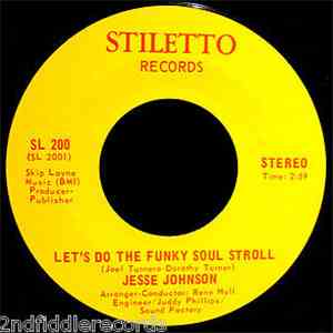 Jesse Johnson  - You're Blowin' Holes (In My Soul) / Let's Do The Funky Soul Stroll flac download