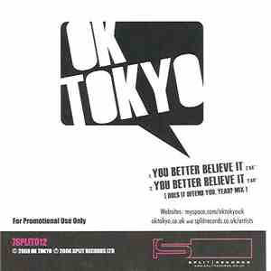 OK Tokyo - You Better Believe It flac download