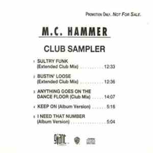 M.C. Hammer - Club Sampler flac download