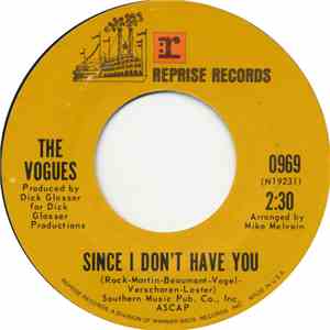 The Vogues - Since I Don't Have You flac download
