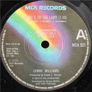 Lenny Williams - Here's To The Lady flac download