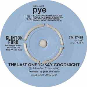 Clinton Ford - The Last One To Say Goodnight flac download
