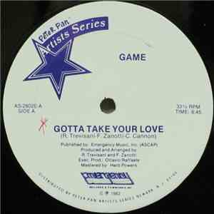 Game - Gotta Take Your Love / You And Me flac download