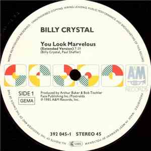 Billy Crystal - You Look Marvelous flac download